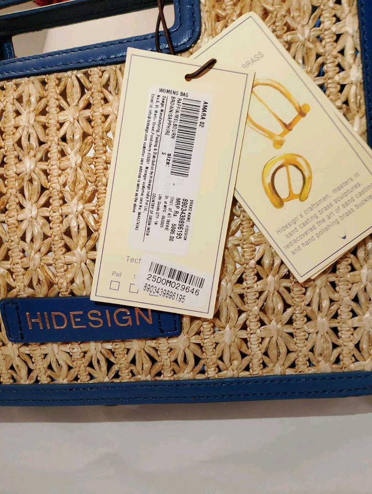 Hidesign Woven Handbag