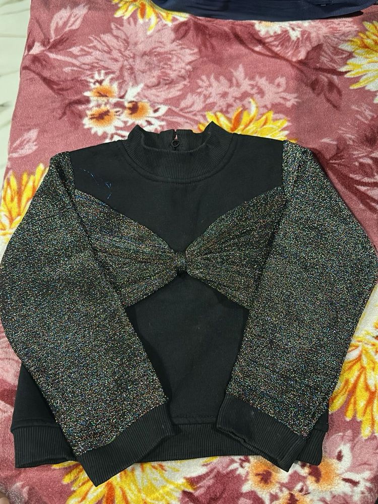 Stylish Black &amp; Shimmer top
