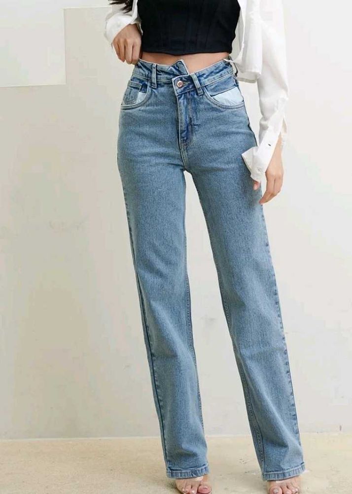 off duty Blue straight fit Jeans