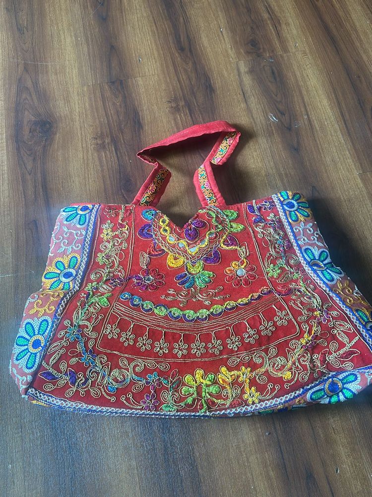 Big multicoloured tradition Purse