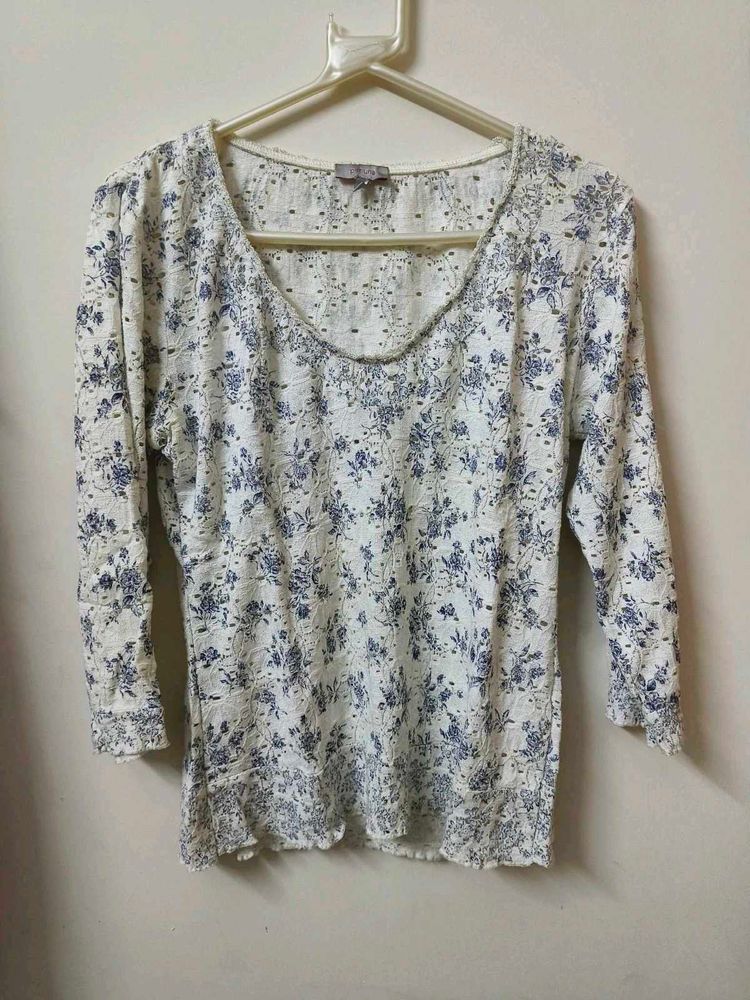 Floral Print Top