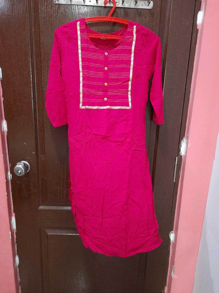 Vibrant Pink Kurta