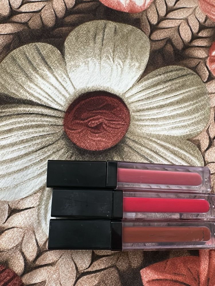 sale Set of 3 Matte Liquid Lipsticks