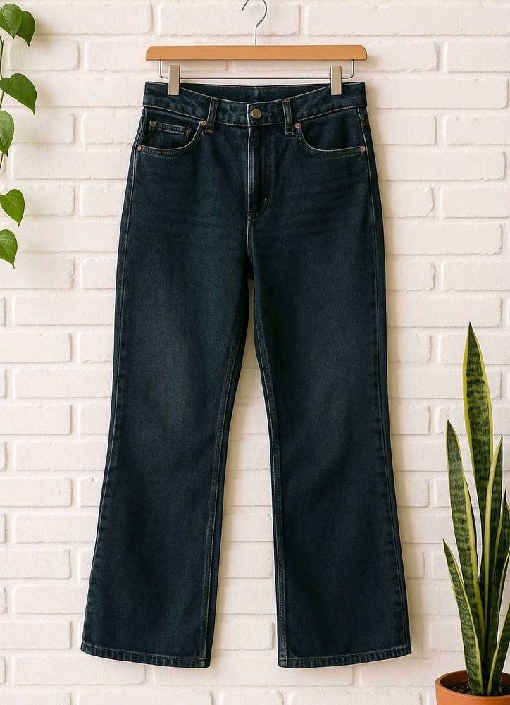 Dark Wash Wide Leg Jeans