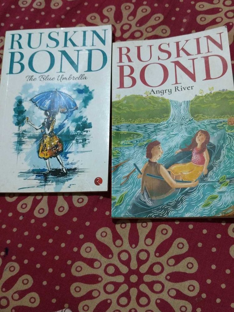 Ruskin Bond - The Blue Umbrella &amp; Angry Rive