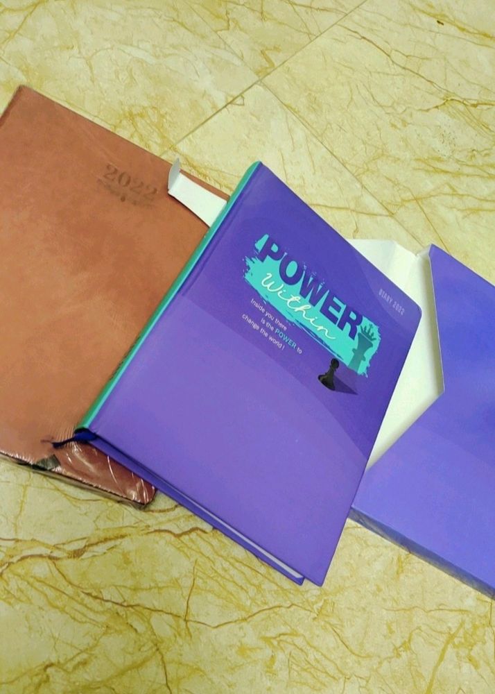 Brand New Journal Diaries (All 3)