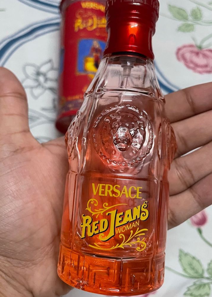 Versace Red Jeans Woman Perfume