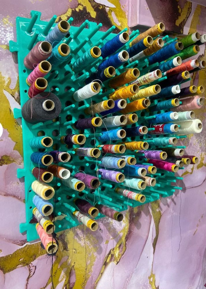 Assorted Thread Spool Organizer 1 piece