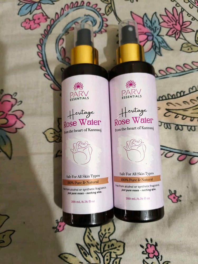 pack of 2, Heritage Rose Water Toner