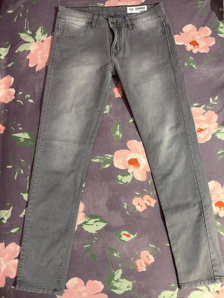 Gray &amp; black combo Mens jeans