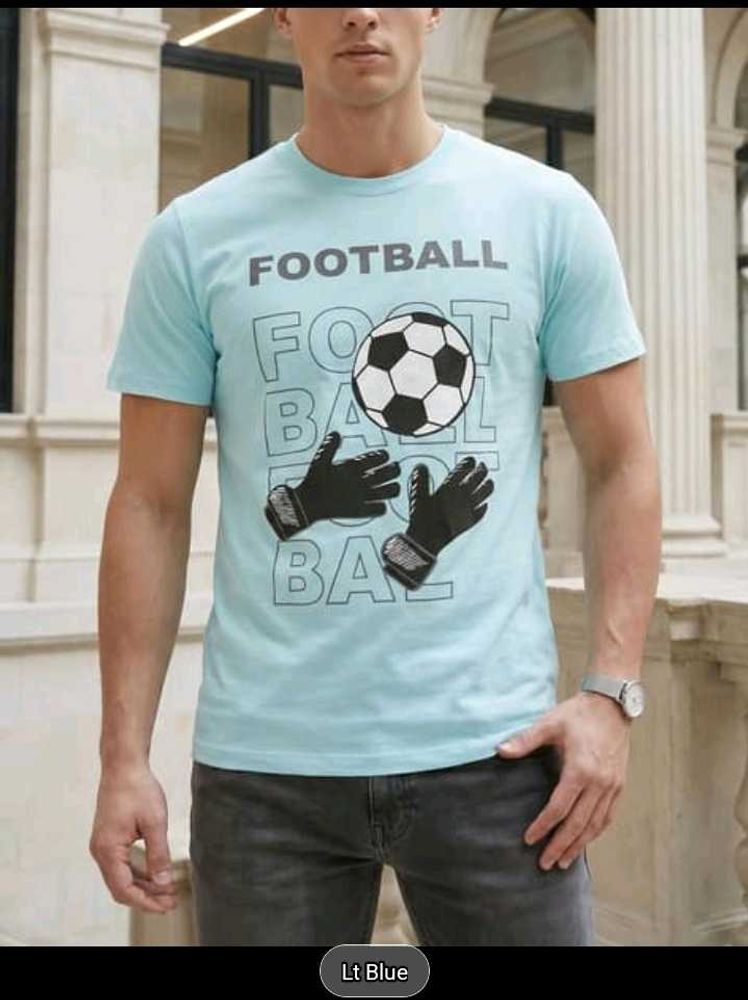 SHEIN Football Graphic T-Shirt (RH)