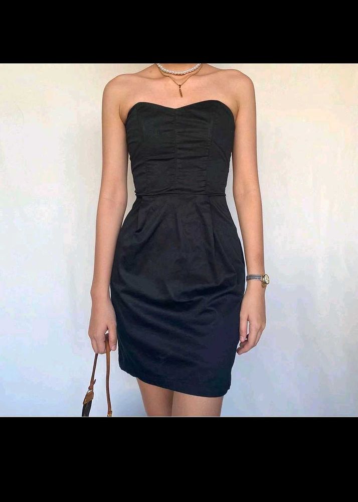 H&amp;M Tube Black Dress