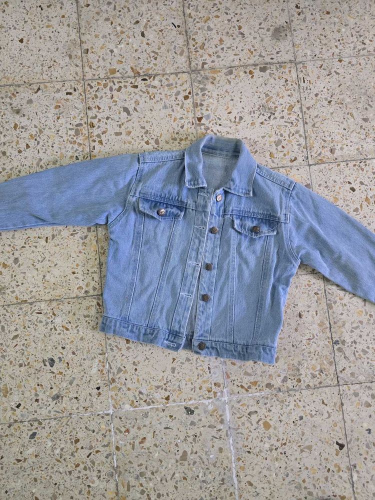Classic Light Wash Denim Jacket