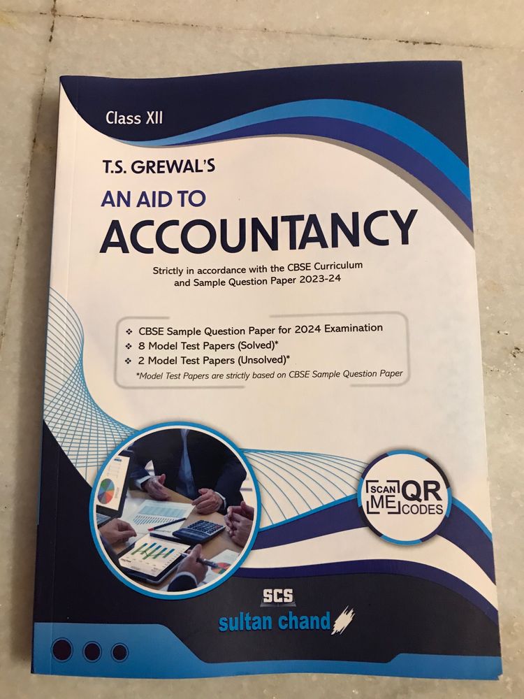 T.S Grewal class 12 accountancy reference book