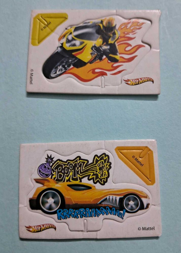 Hot Wheels Puzzle Pieces