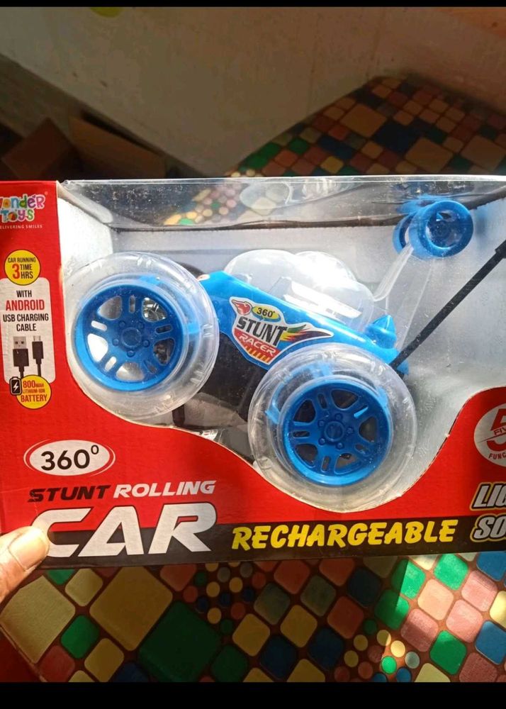 stunt remote control car  for kids 360 rotation