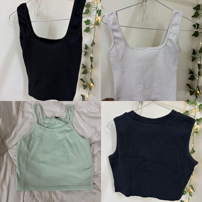 Pack of 4 tank tops ( multicolour)
