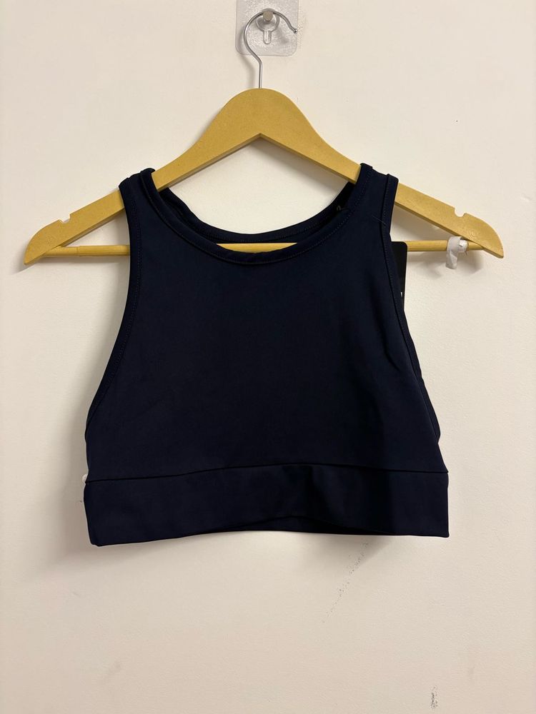Navy Blue Sports Bra