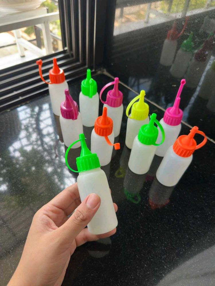 Pack of 10 Rangoli Bottles