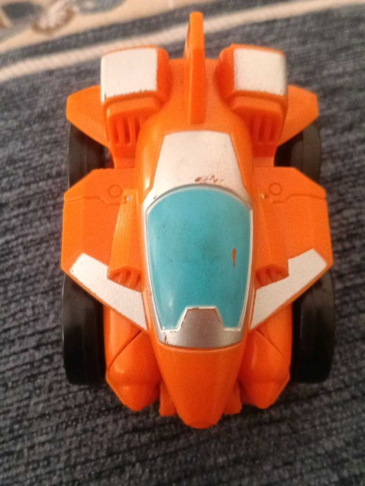 Orange Toy Race Car