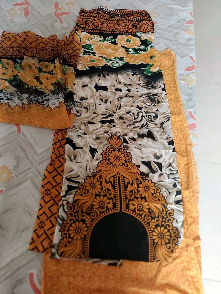 combo Beautiful Floral Print Dress Material