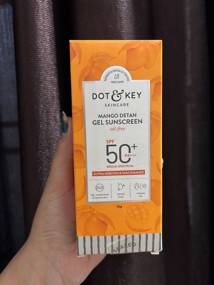 dot &amp; key mango detan sunscreen