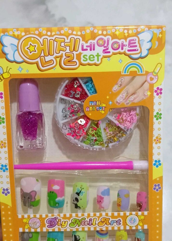 DIY Nail Art Set for Kids