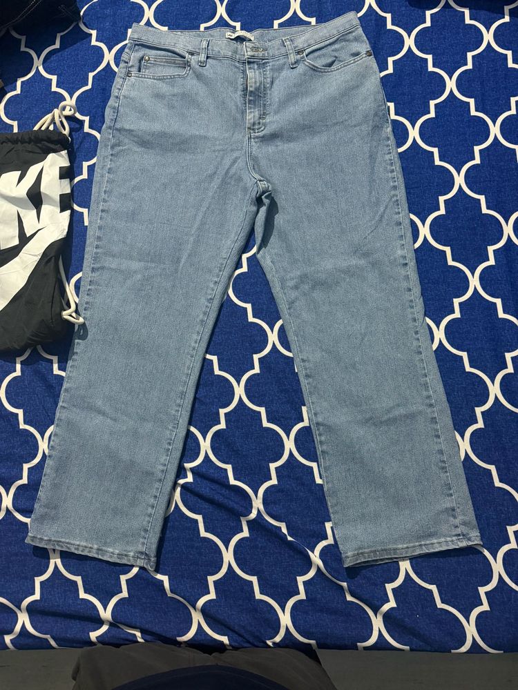 Lee Og Light Wash Straight FitJeans