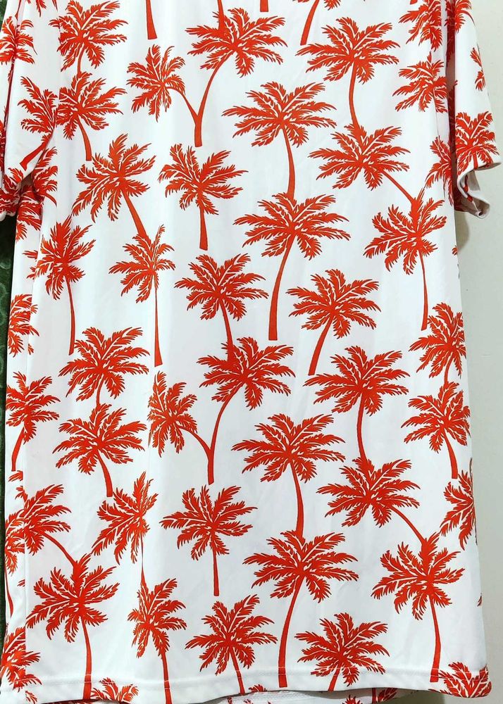 Palm Tree Print Tee