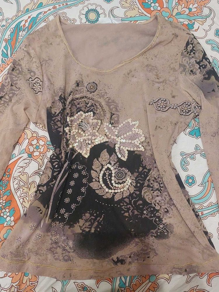 Y2K Embellished Top