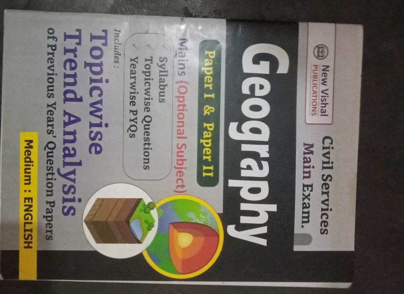 Geography: Civil Services Mains Exam Book