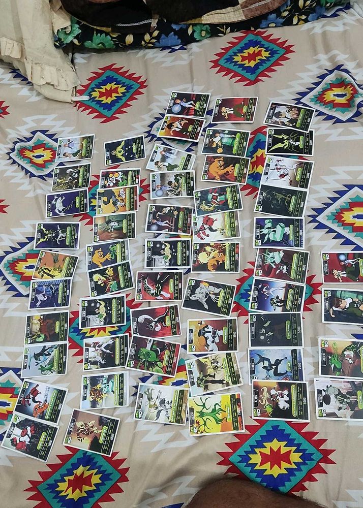 Ben 10 Heroes Cards 54 card set