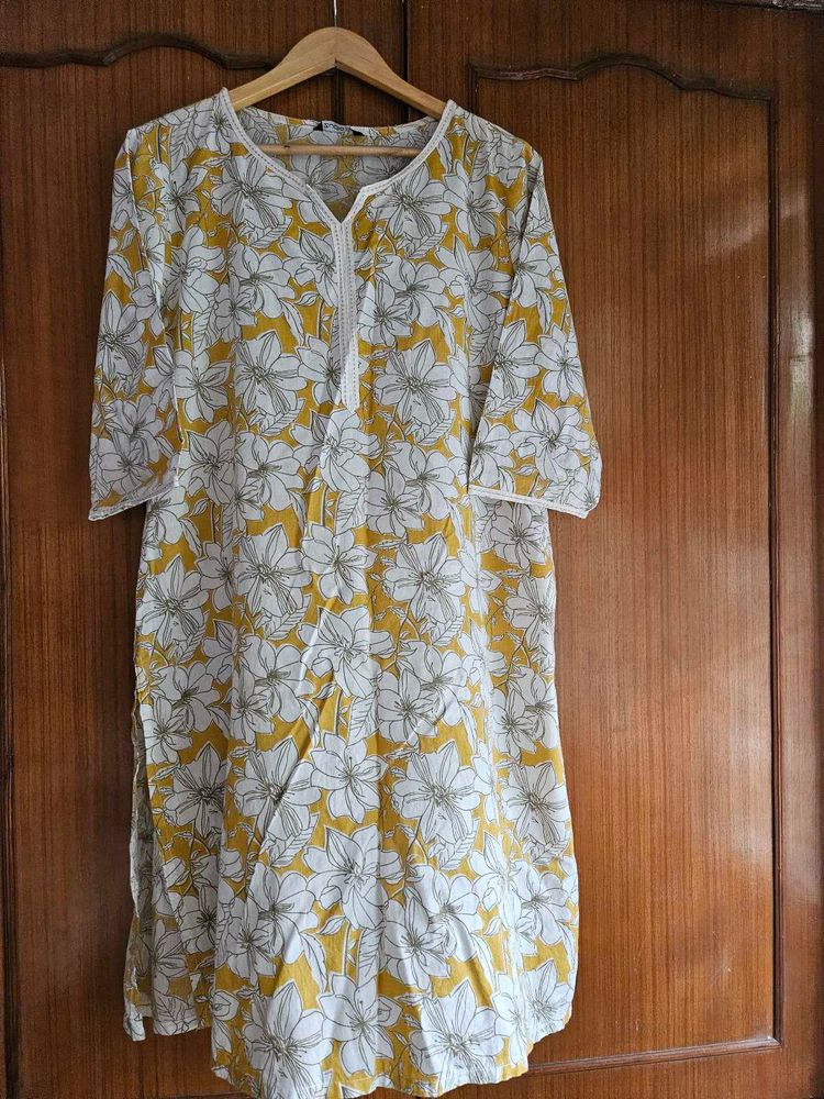 New Floral  Kurta