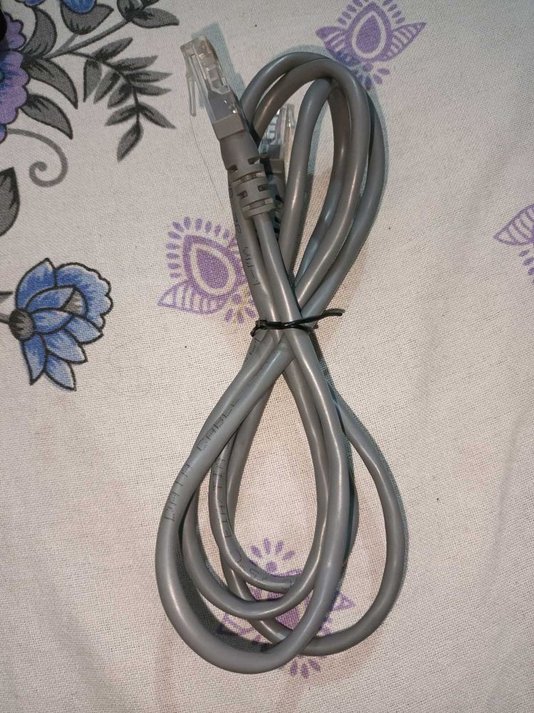 Grey Ethernet LAN Cable 1.5 Meter – RJ45