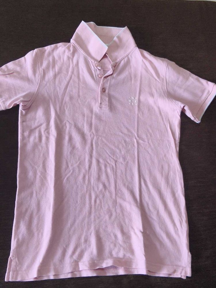 Pink Polo T-Shirt