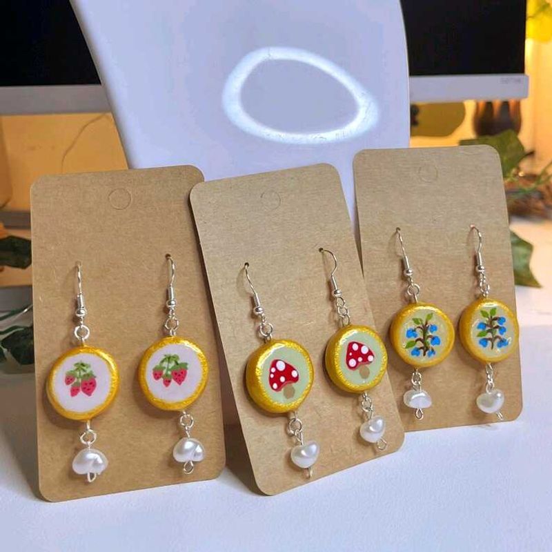 Handmade Fairycore Earrings ✨