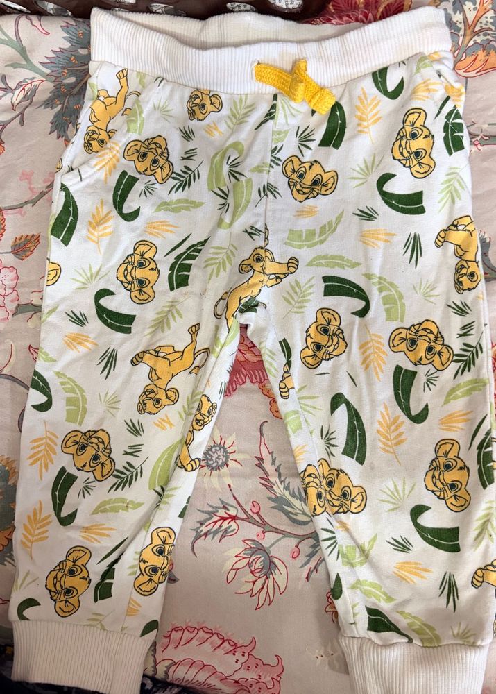 Cute Simba Print Pants