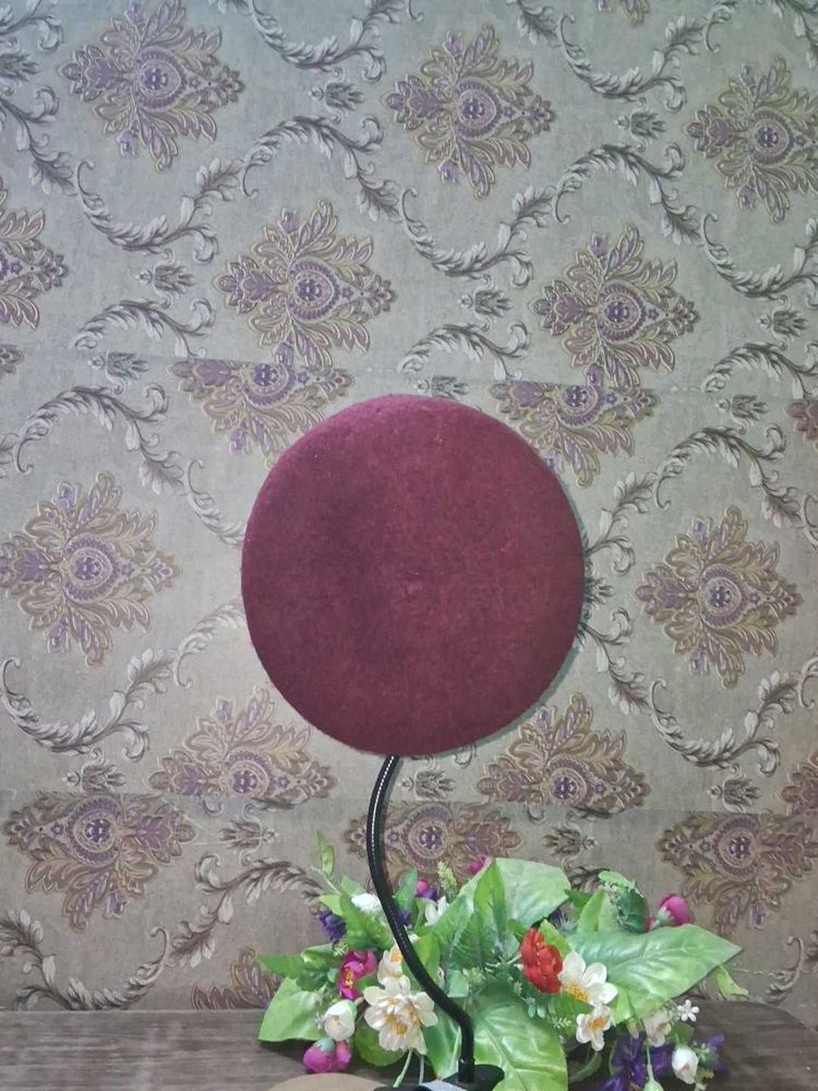 Classic Burgundy Beret of 1