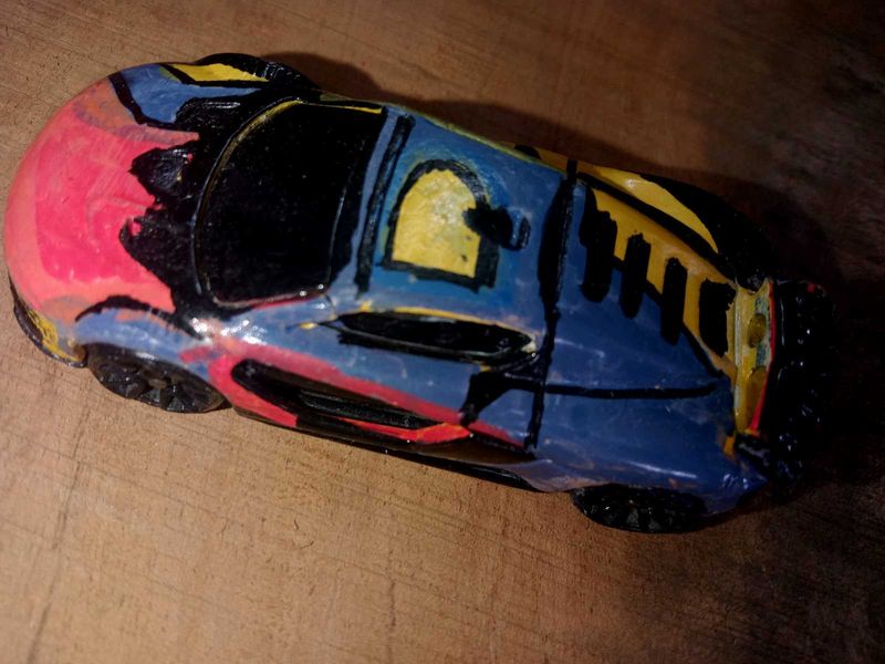 Custom Painted Toy Car