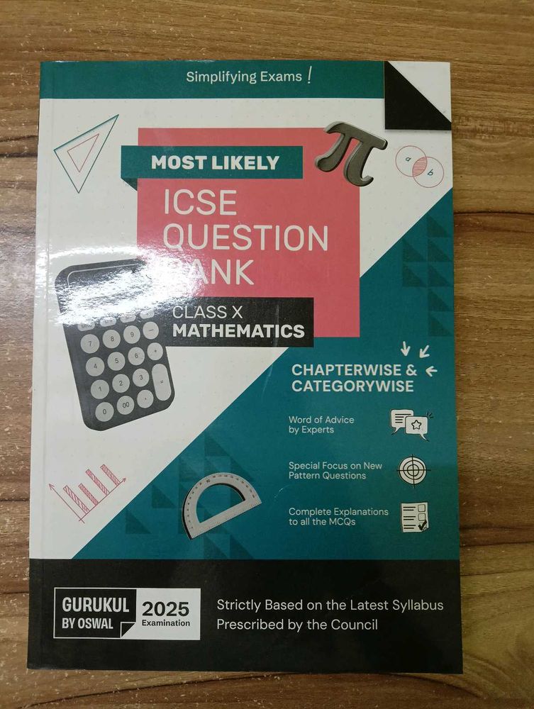 ICSE Class X Mathematics Question Bank