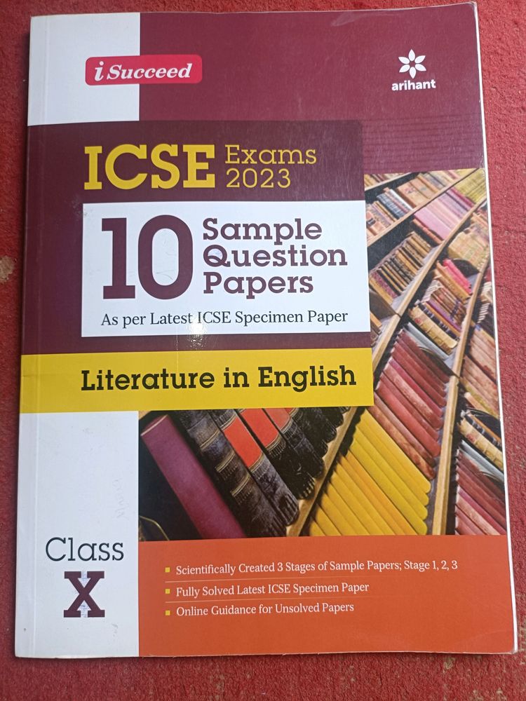 ICSE 10th English Literature Sample Paper