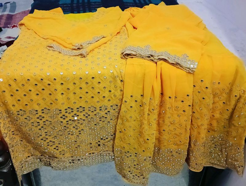 Haldi Outfit ♥️😊