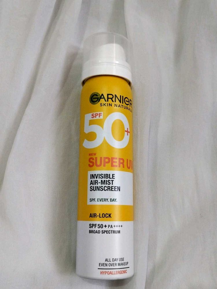 Garnier Super UV Invisible Air-Mist Sunscreen SPF