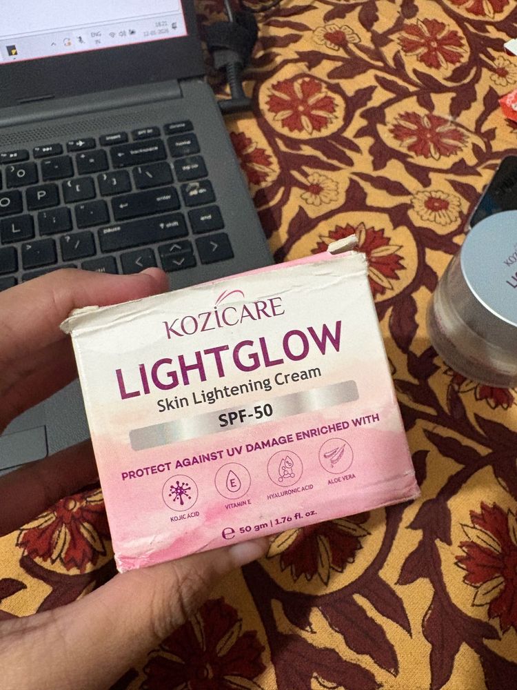 Kozicare Lightglow SPF 50 Cream