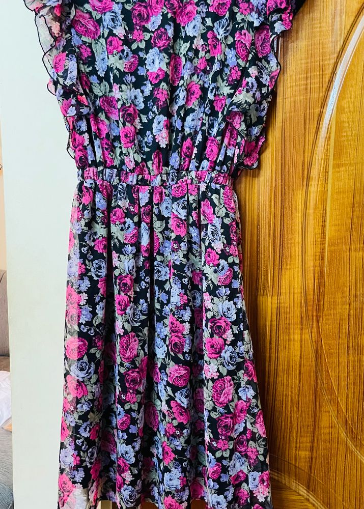 FLORAL ONE PEICE DRESS