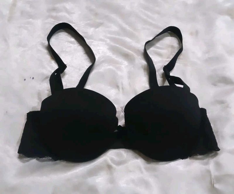 Victorias Secret Black Padded Bra