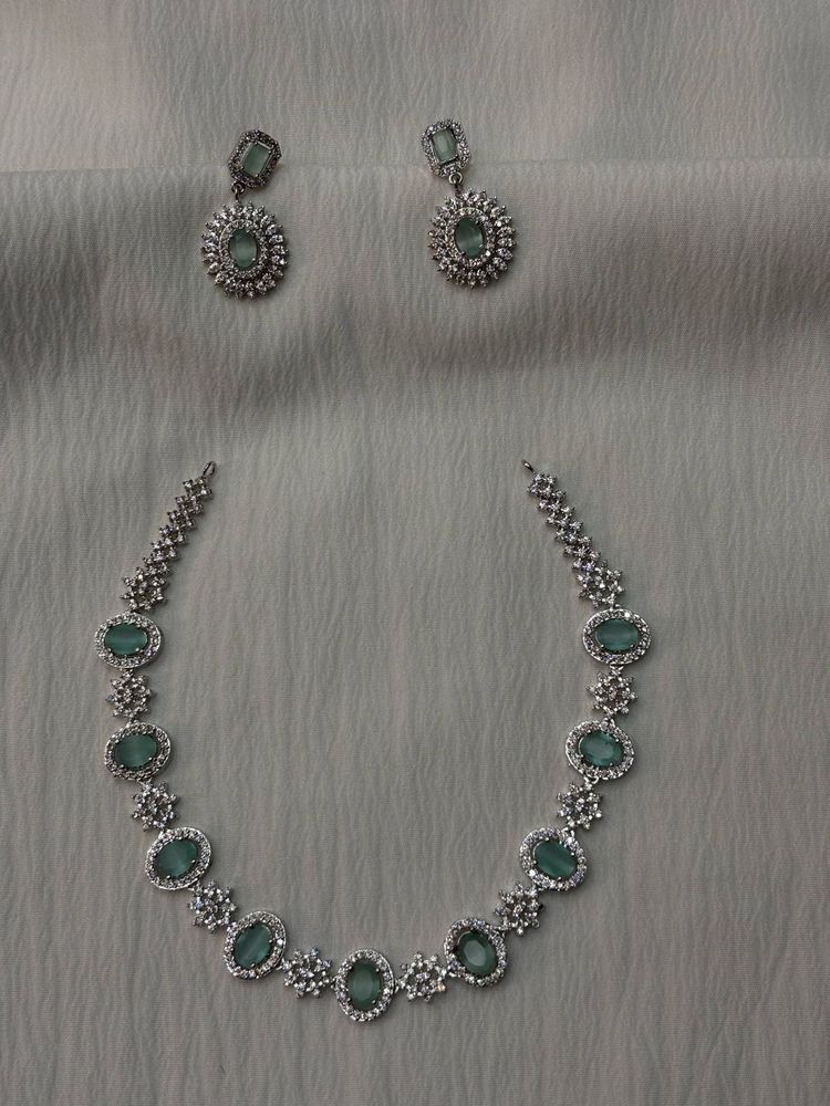 Mint Green Jewellery Set 💎