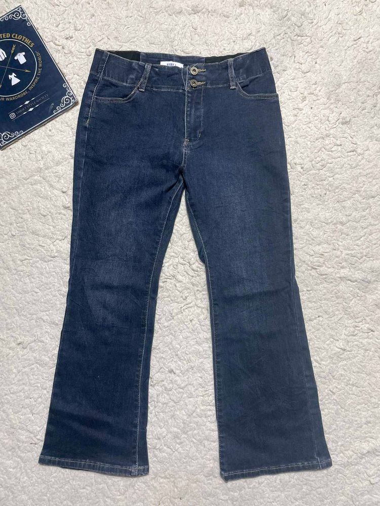 Dark Wash Flared Jeans