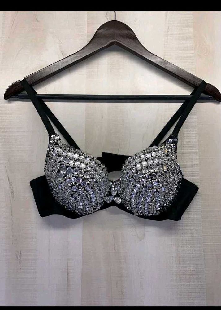 Sparkling Embellished Bra