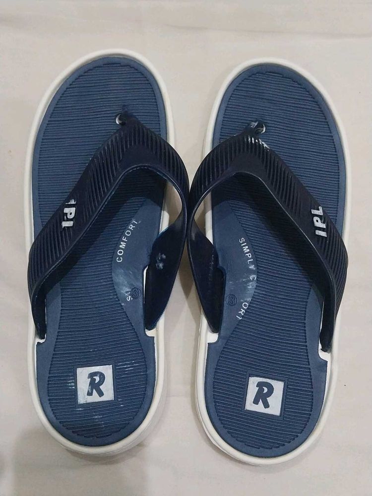 Comfortable Blue Flip-Flops